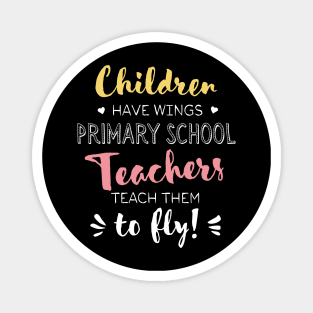 Primary School Teacher Gifts - Beautiful Wings Quote Magnet